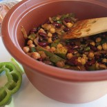 Sauteed peppers and onions.